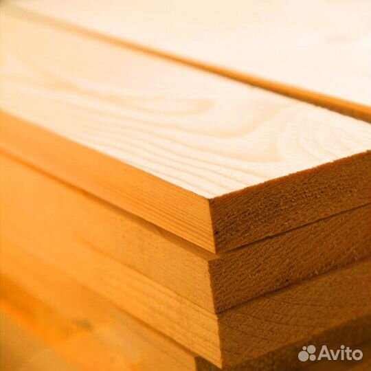 Строганая доска 35х90мм строганная, сухая, листвен