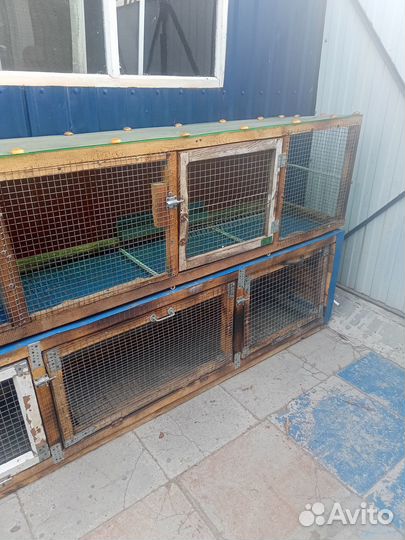 Клетки для кроликов бу