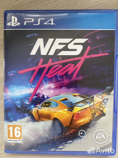 Nfs heat ps4 диск