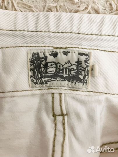 Шорты Dime белые