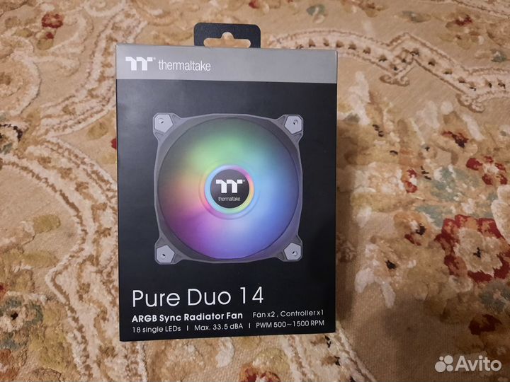 Thermaltake Pure Duo 14 argb Sync Radiator Fan (CL
