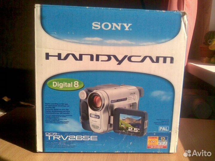 Sony handycam Digital 8 DCR-TRV265E