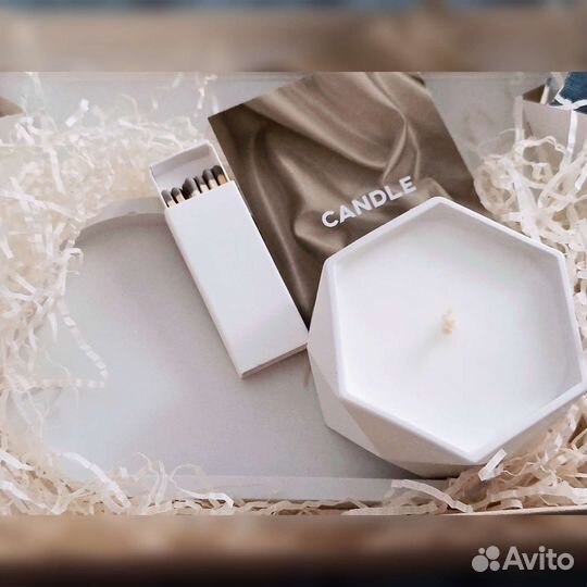 Ароматизированные свечи ручной работы