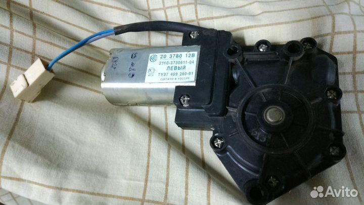 Мотор (моторедуктор) стеклоподъемника левый