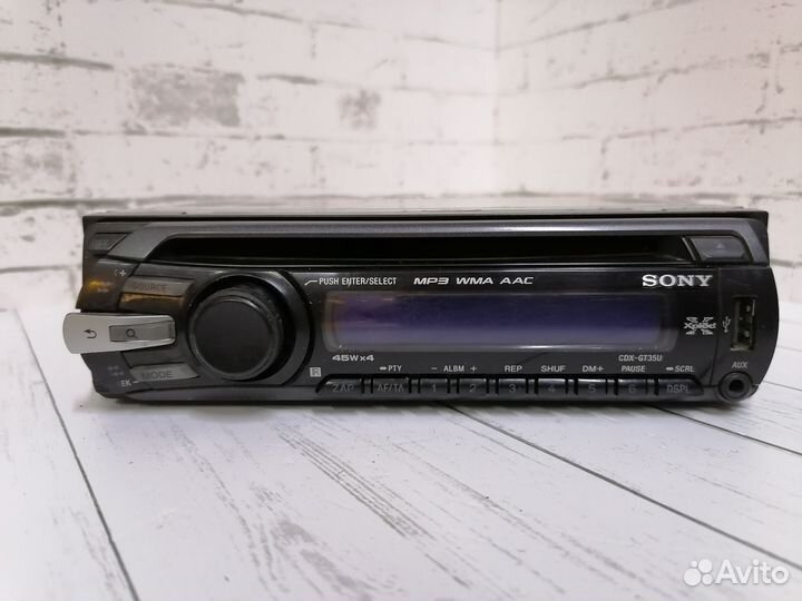 Автомагнитола Sony CDX-GT35U