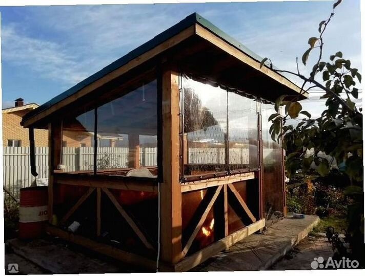 Окна для беседки