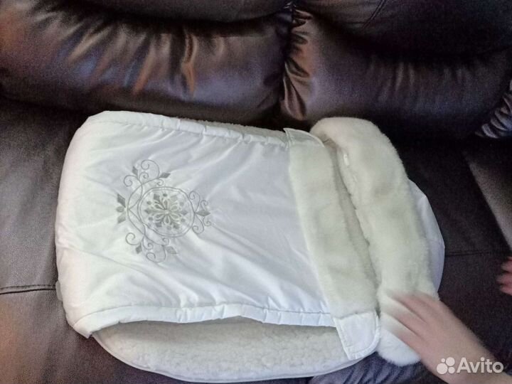 Зимний конверт Крошкин дом овечья шерсть