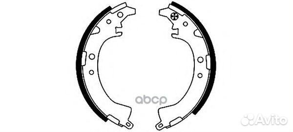 Колодки тормозные барабанные Toyota RAV4 2.0i 1