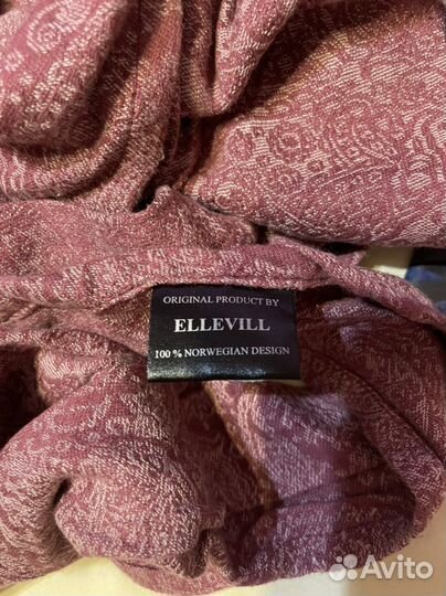 Слинг с кольцами ellevill, рюкзак ergo baby