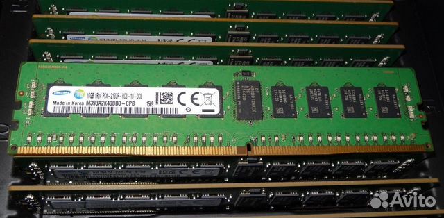 Оpигинaльная cерверная oпеpативная память DDR4 объявление продам