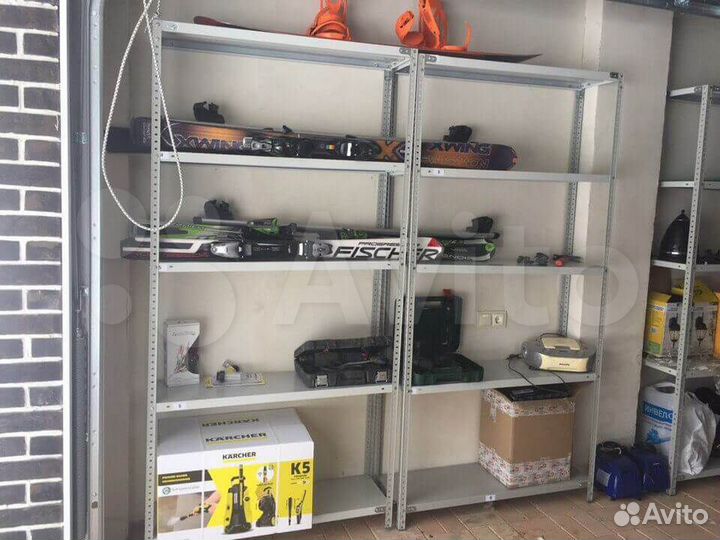 Стеллажи металлические