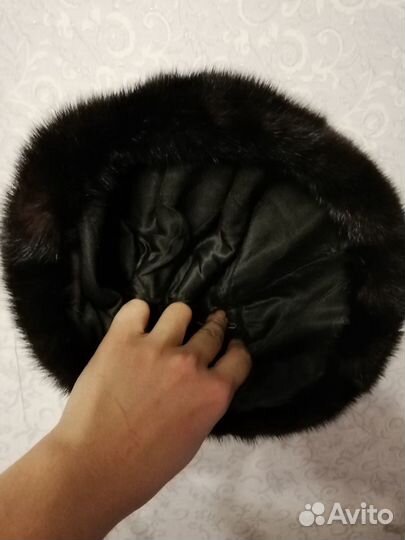 Шапка мужская норковая