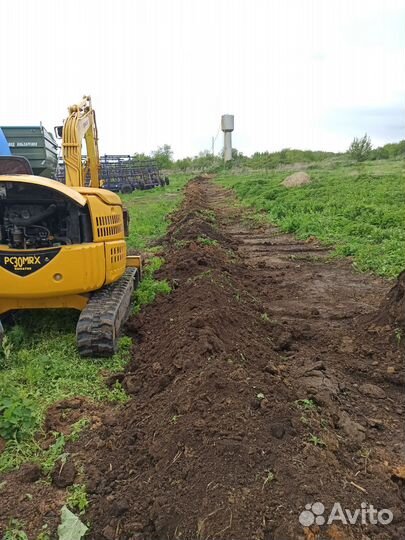 Услуги мини экскаватора