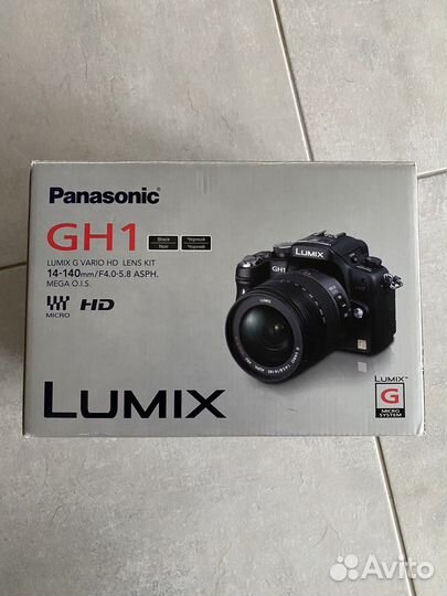 Зеркальный фотоаппарат Panasonic GH1 Lumix