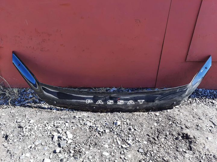 Мухобойка/дефлектор капота фольксваген пассат б7