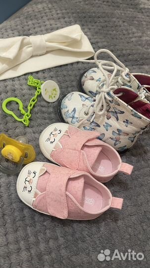 Вещи пакетом на девочку до года