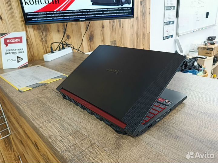 Игровой ноутбук Acer RX560/Ryzen 5/ 24GB DDR4