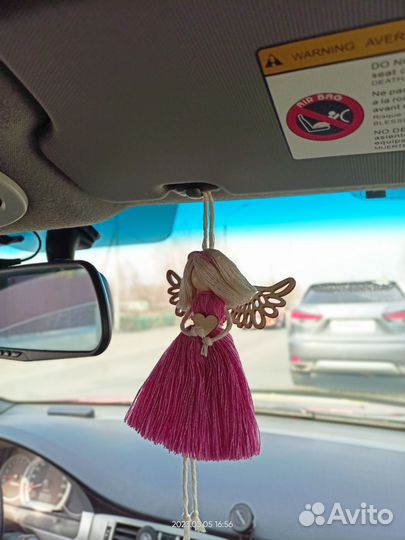 Куклы,Ангелы в технике макраме