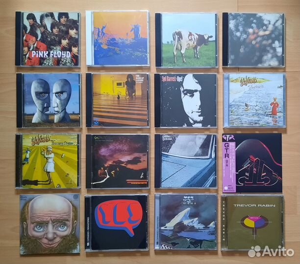 Prog rock - коллекция фирменных CD