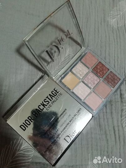 Тени для век dior backstage