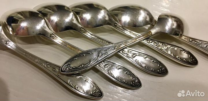 Ложка кофейная мельхиор