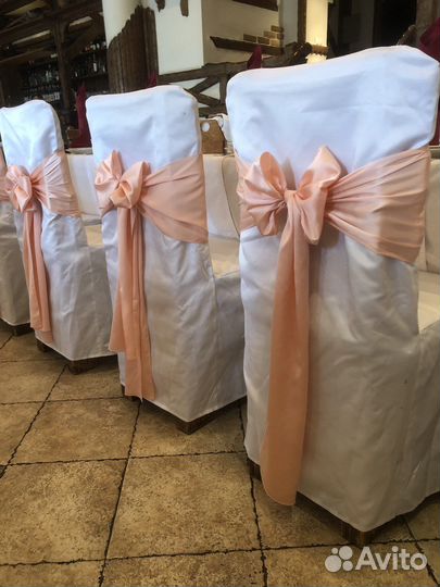 Аренда бантов на стулья