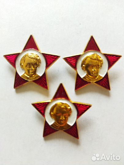 Значки Октябренка