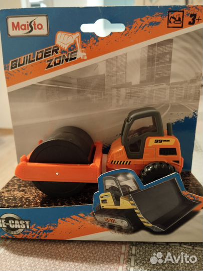 Игрушка каток, строительная техника