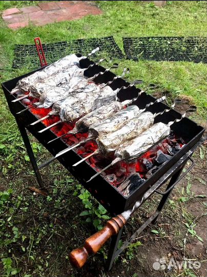 Мангал печь под казаном 8л-10л-12л