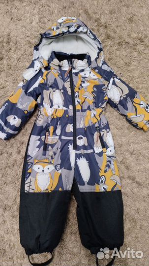 Зимний комбинезон на теплую зиму