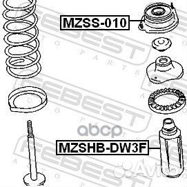 Опора переднего амортизатора (mazda demio DW3/DW5