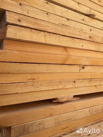 Доска обрезная 25х150х6000