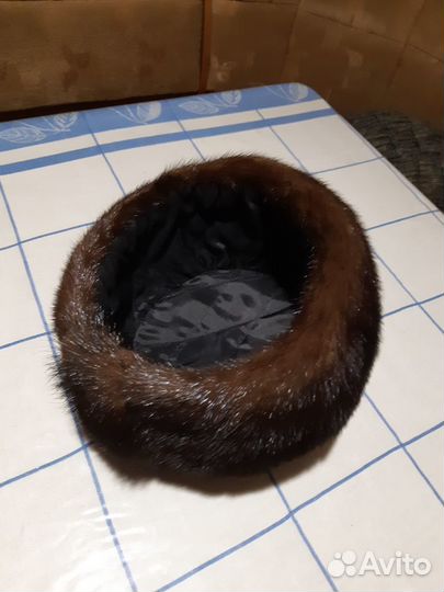 Шапка норковая женская