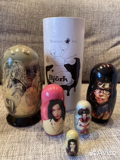 Матрешка Bjork супер редкое промо