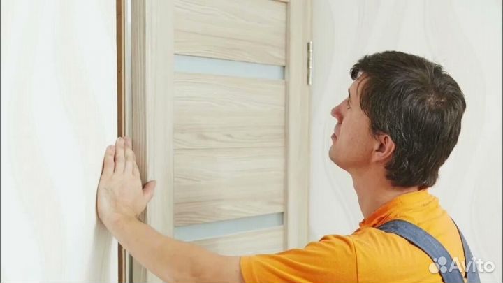 Скрытая дверь с коробкой