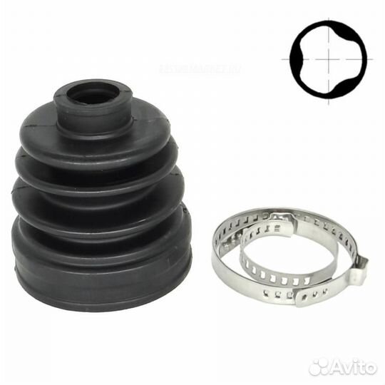 Jikiu CD25023 Пыльник шруса прав/лев LCV