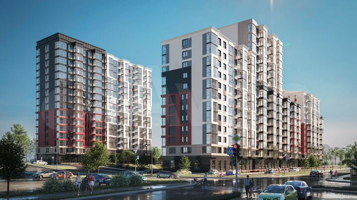 2-к. квартира, 43 м², 15/16 эт.