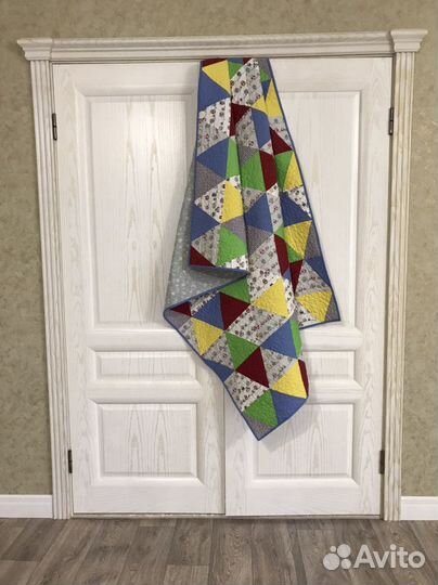 Покрывало лоскутное детское