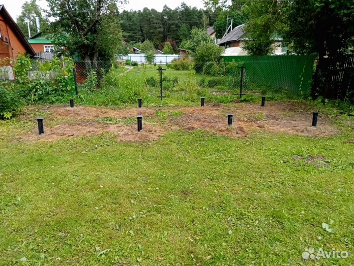 Винтовые сваи под ключ