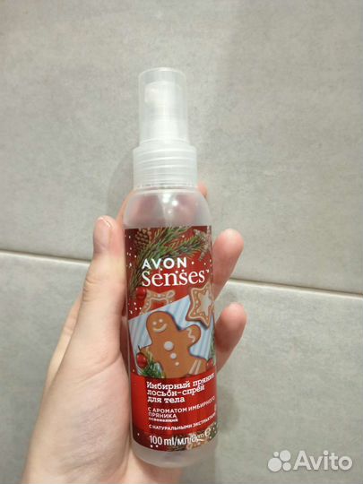 Лосьон-спрей Avon с ароматом имбирного пряника