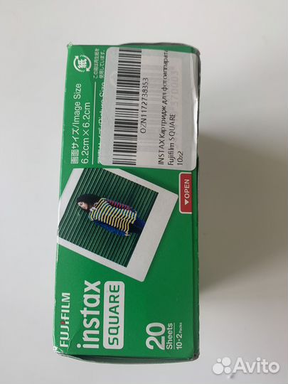 Картридж для fujifilm square