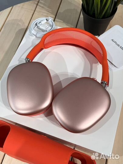 Apple Air Pods Max Красные, нoвые