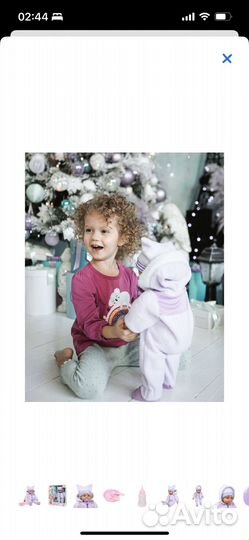 Кукла пупс новая