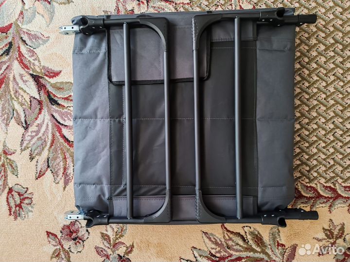 Раскладушка туристическая с матрасом складная