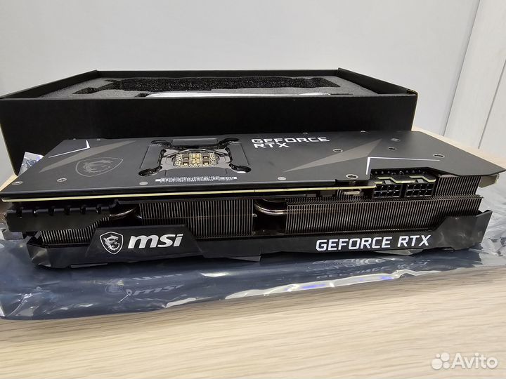 Видеокарта MSI GeForce RTX 3080 Ti ventus 3X OC