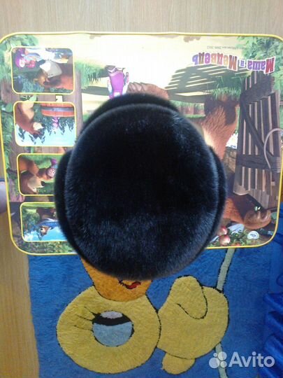 Шапка мужская новая из нерпы 54-56р