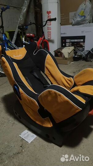 Детское автокресло от 0 до 36 кг поворотное