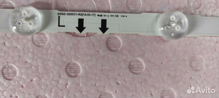 Новая подсветка 2014svs32fhd Samsung UE32H, UE32J