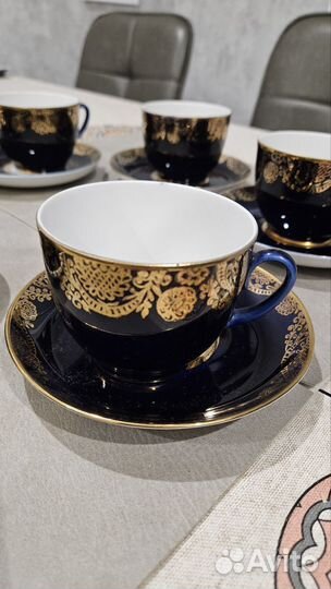 Чашка с блюдцем лфз СССР