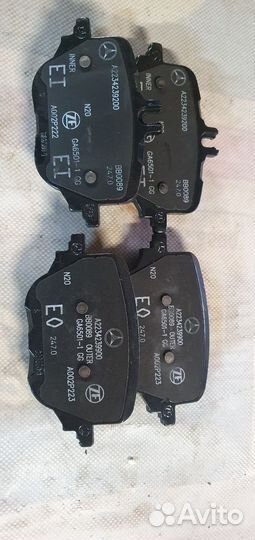 Тормозные колодки Мерседес S class